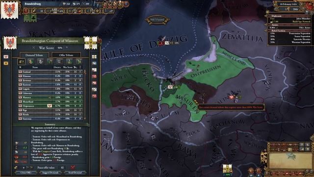 EU4 - MEIOU & Taxes - Belligerent Brandenburg – Part 19 смотреть онлайн
