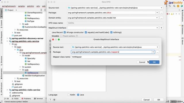Create DTOs for MongoDB documents in IntelliJ IDEA with JPA Buddy смотреть онлайн