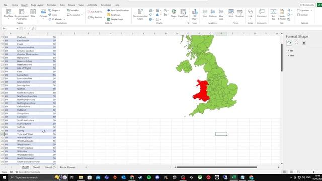 How to Create a UK County Heatmap in Excel смотреть онлайн