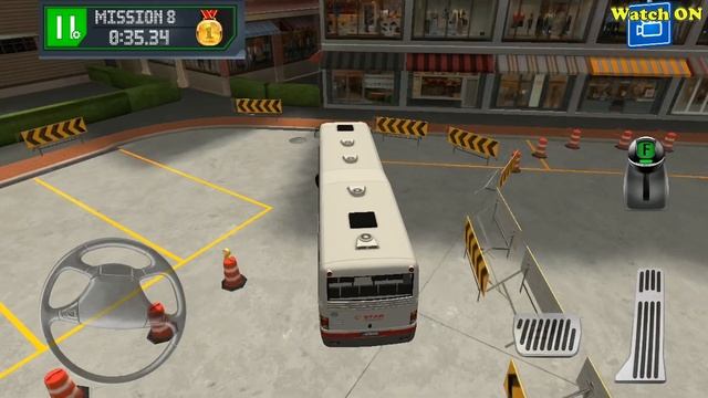 Bus Station: Learn to Drive | Modern City Bus Driving | Android Gameplay смотреть онлайн