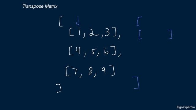 06. Easy Algorithms. Transpose Matrix смотреть онлайн