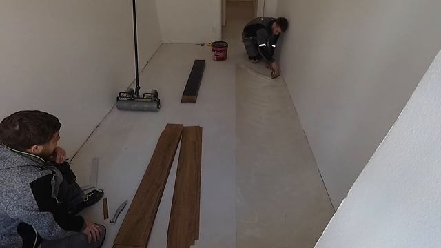 Напольное пвх покрытие своими руками. (Виниловый пол) смотреть онлайн