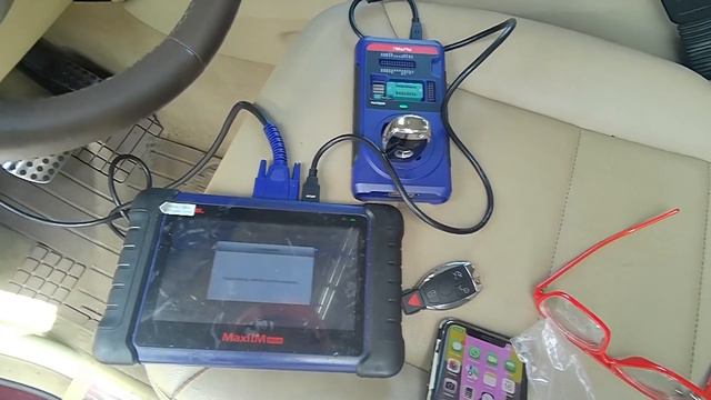 HOW TO ADD A KEY ON MERCEDES BENZ MOST MODELS FROM 2000-2014 USING AUTEL IM508 & XP400 смотреть онлайн