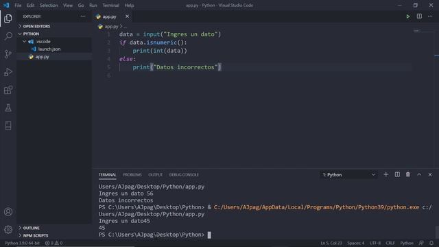 Curso de python desde cero Entrada de datos por consola usando la función input #29 смотреть онлайн