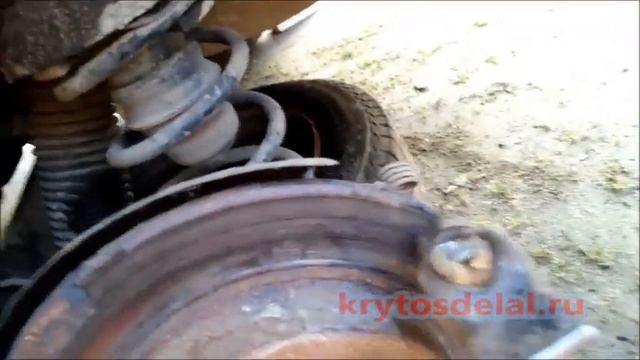Замена тормозных дисков Киа Рио 3. смотреть онлайн