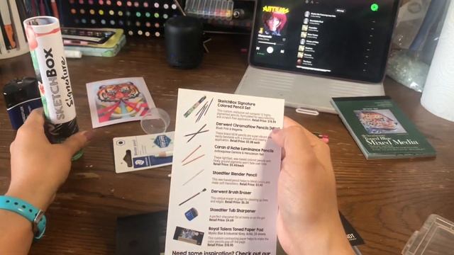 July Sketchbox Unbox & Review смотреть онлайн