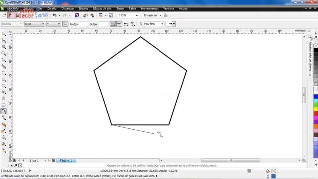 CorelDraw: Herramientas de cotas - Tutorial смотреть онлайн