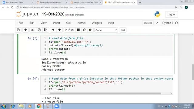 Python for Datascience Day 8 (Oct19th,2020) смотреть онлайн