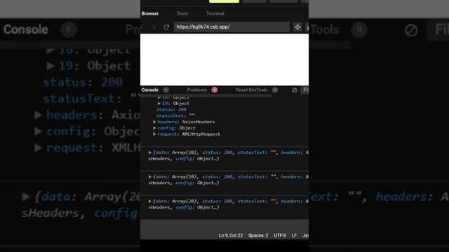 Fetch API in ReactJs using axios #reactjs #api #axios смотреть онлайн