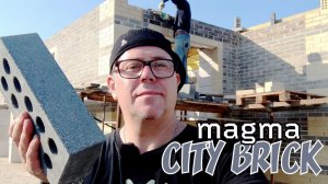 Дом из серого кирпича Ситибрик ЛИТОС FASHION BRICK #кирпичлитоситибрик #кирпичситибрикfashionbrick