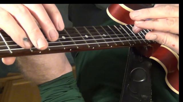 P005 Paranoid Solo (simple version for intermediate players)position 2 with hammer-ons, Level 3