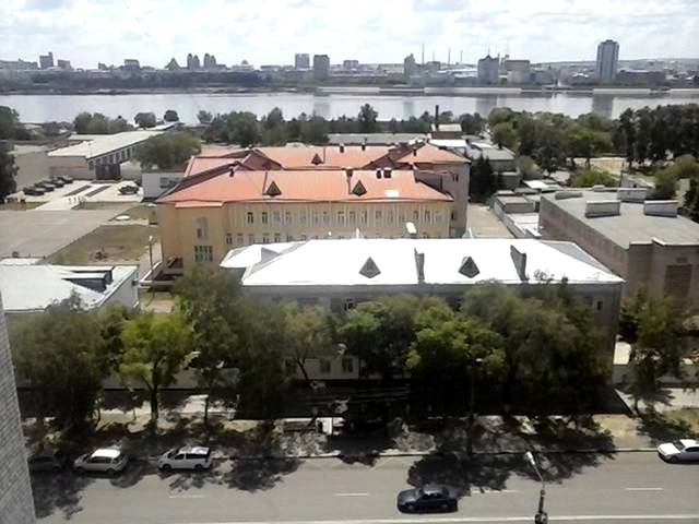 Благовещенск, вид из дома Ленина 213 смотреть онлайн