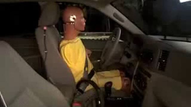 Crash Test 2007 Jeep Grand Cherokee (Side) IIHS смотреть онлайн