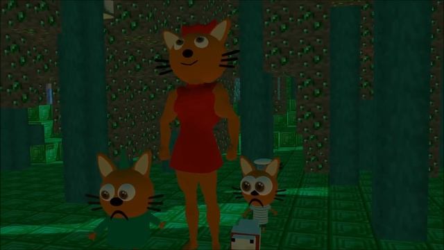 ТРИ КОШАКА И АЛМАЗНОЕ ИЗМЕРЕНИЕ!! 3Д АНИМАЦИЯ смотреть онлайн