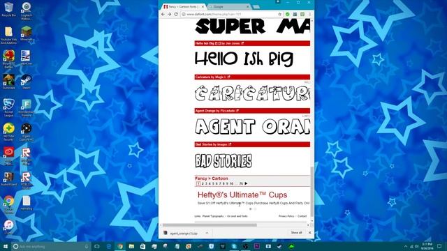 How To Download And Install Fonts! (Windows 10) смотреть онлайн