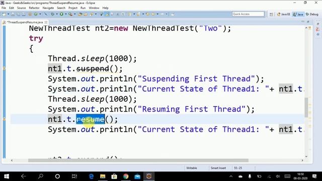 Java Thread Life Cycle and Thread States - Abhishek S. Rao смотреть онлайн