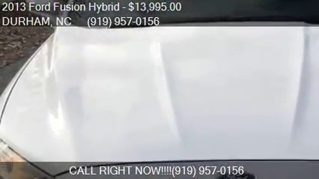 2013 Ford Fusion Hybrid Titanium 4dr Sedan for sale in DURHA смотреть онлайн