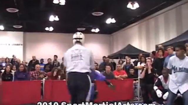 Kyle Richards v Chris Rappold - Men's Team Sparring - 2010 Compete Nationals смотреть онлайн