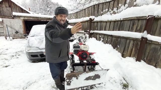 Мотоблок SHTENLI 1900B 14 ЛС в деревне