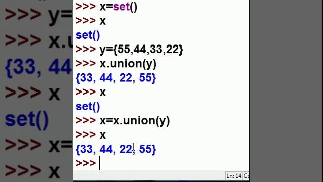 Python Sets, Unions, Dupes смотреть онлайн