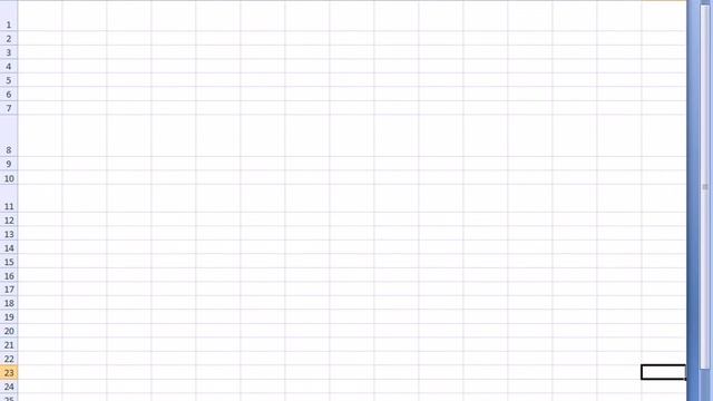 Copy of Gap Analysis between Excel 2003 & 2007 смотреть онлайн