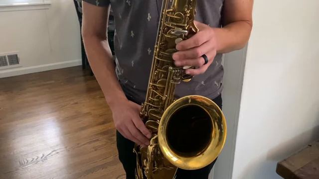 1940's Dukoff Hollywood Tenor Saxophone Mouthpiece Demo, Original 6 Facing смотреть онлайн