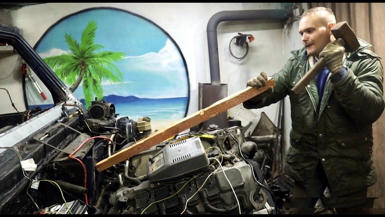 Гелендваген чинится кувалдой. Mercedes G-Class за 500к. смотреть онлайн