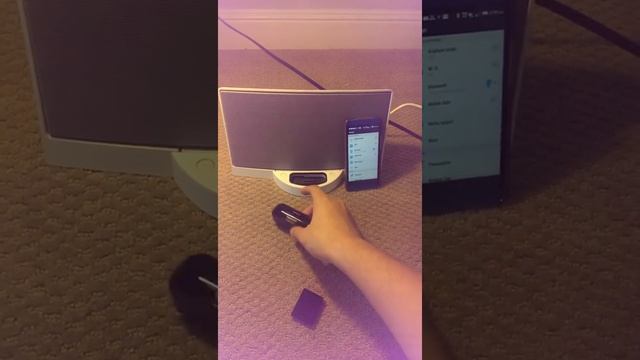 Connect Bluetooth Receiver to Original Bose SoundDock with Power Adapter смотреть онлайн
