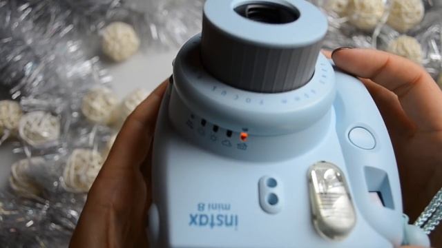 Обзор камеры с Aliexpress: Fujifilm Instax Mini 8 голубого цвета смотреть онлайн
