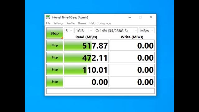 GEIL Zenith R3 GZ25R3-256G 256 GB SSD - Used Ssd Quick Speed Test