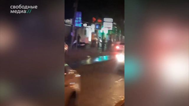 Перестрелка в центре Краснодара попала на видео смотреть онлайн