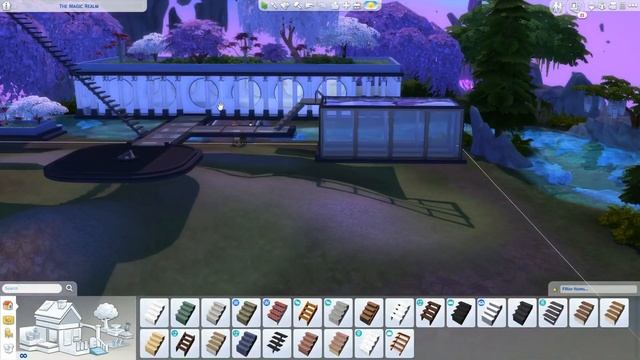 MAGICALLY FLOATING HQ - Speed Build | The Sims 4 Realm of Magic смотреть онлайн