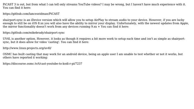 Raspberry Pi: Using Pi 3 for wireless display/miracast (5 Solutions!!) смотреть онлайн