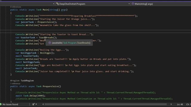Task vs Thread AND Multithreading vs Asynchronous Programming смотреть онлайн