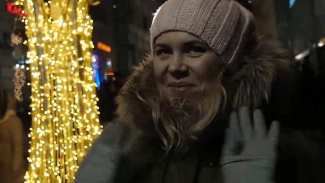 Москва, Дед Мороз с саксофоном. смотреть онлайн