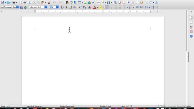 Components of LibreOffice Writer смотреть онлайн