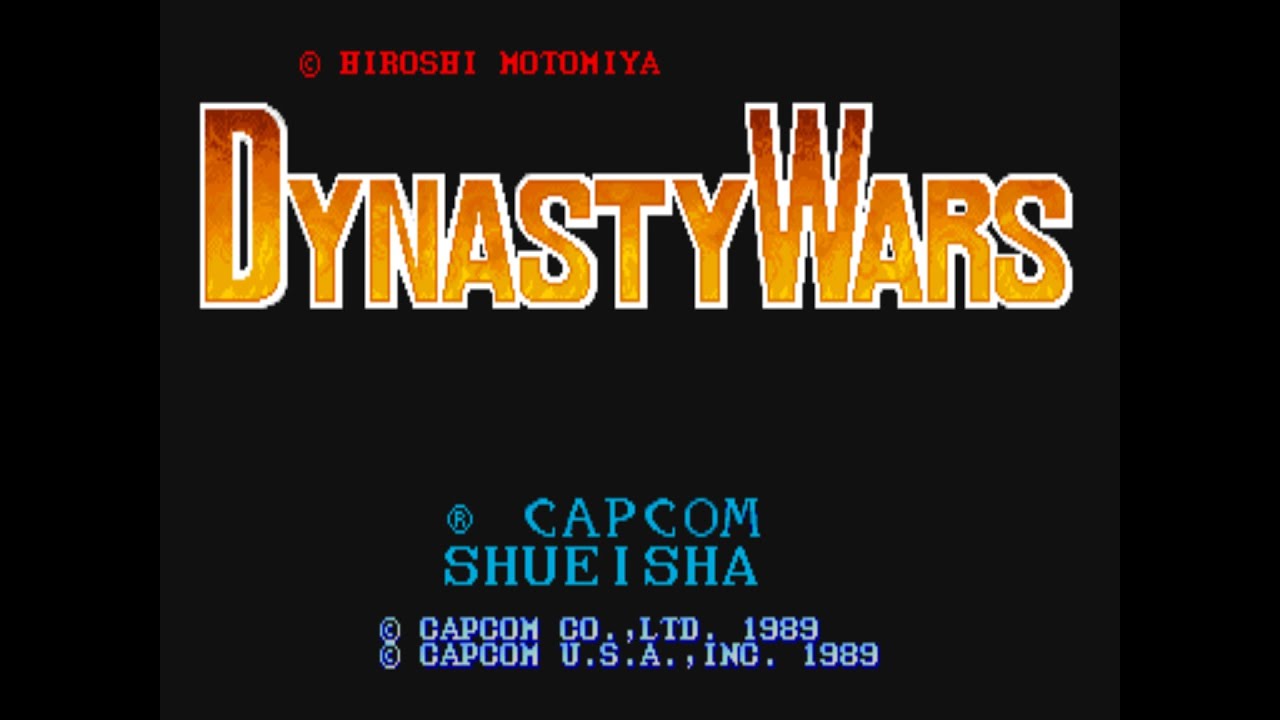 FULL GAME ARCADE Dynasty Wars 1989 смотреть онлайн