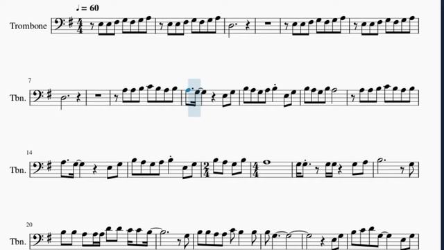 SUPER EASY Trombone Sheet Music: How to play Stay With Me by Miki Matsubara смотреть онлайн