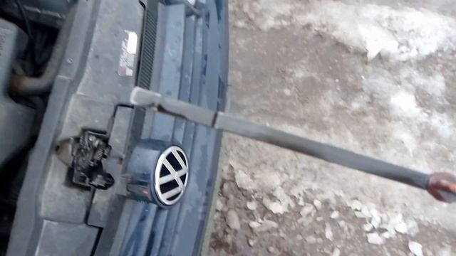 Проверка уровня масла Golf 4.