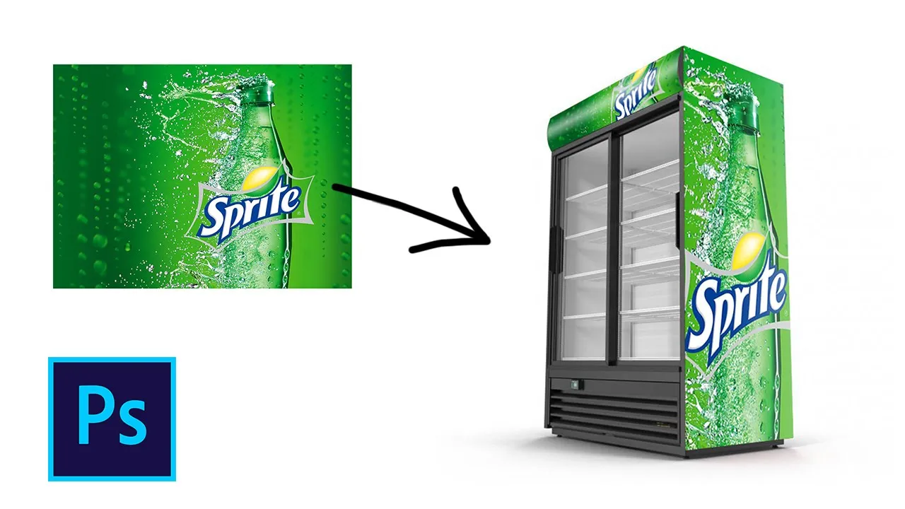 Как деформировать объект и вписать в перспективу в фотошопе смотреть онлайн