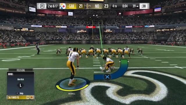 56 Yard Game winning Field Goal While being Iced смотреть онлайн