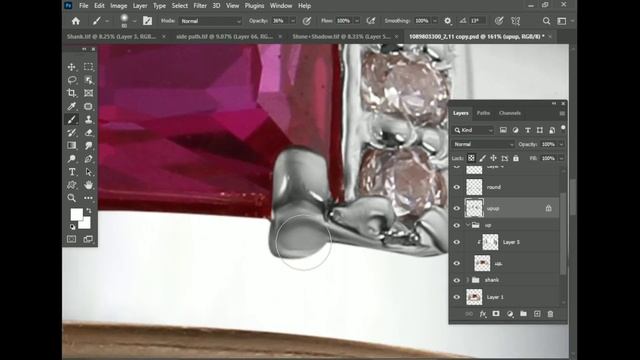 Jewelry retouching tutorial professional quality | Part-25 | Photoshop Research. смотреть онлайн