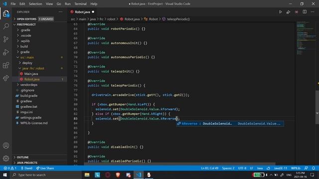 How To Code Pneumatics and use the Robot Simulator - WPILib FRC Java Programming Tutorial Video 4 смотреть онлайн