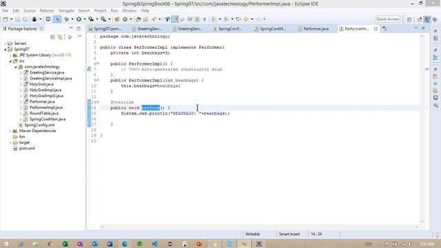 Constructor Injection смотреть онлайн