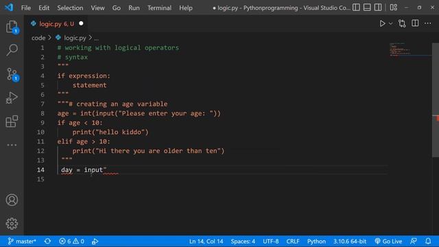 14 Python IF Statements смотреть онлайн