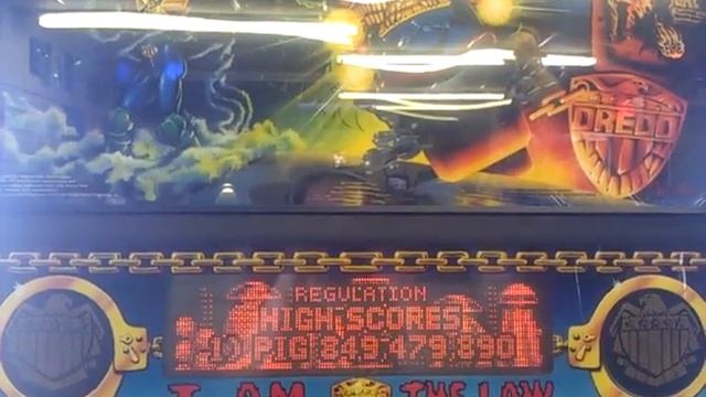 Judge Dredd pinball high scores смотреть онлайн