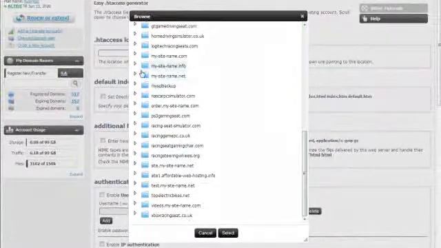 How to redirect wrong URLs to another web address with htaccess - OzeVision Web Hosting Tutorial смотреть онлайн