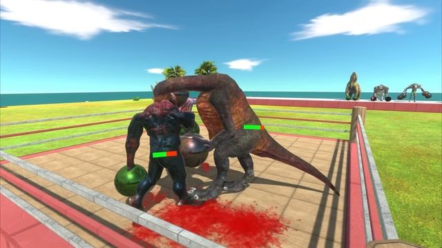 Boxing Tournament with HP Bar - Animal Revolt Battle Simulator смотреть онлайн
