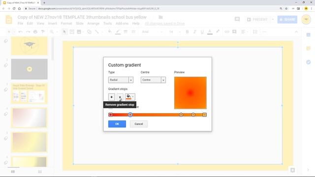 Google Slides Drawings - How to Shape Fill Color Gradient Custom смотреть онлайн