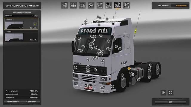 Euro Truck Simulator 2 - Volvo FH12 Com opcionais | DOWNLOAD смотреть онлайн